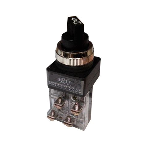 Jual Fort Selector Switch Ss25112 Dia 25mm Ats Official