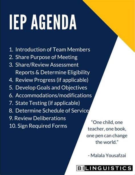 Iep Meeting Agenda Template