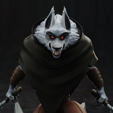 ArtStation - Death Wolf 3D Fan Art Sculpt