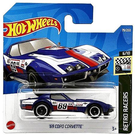 Carro Colecion Vel Hot Wheels Copo Corvette Planeta Nerd Geek