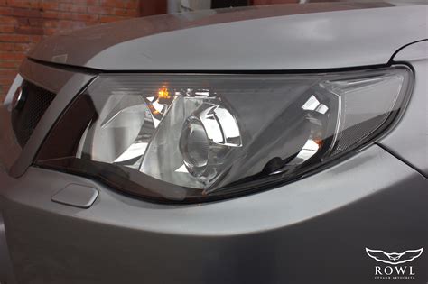 Subaru Forester SH | Биксеноновые линзы HELLA, Бронирование фар ...