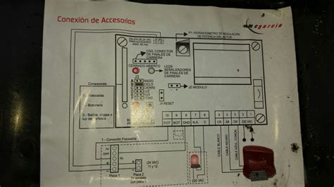 Diagrama De Conecci N Para Port N El Ctrico Porton Electr