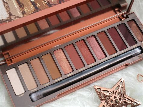 Urban Decay Naked Heat Palette Swatches