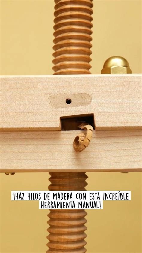 ¡haz Hilos De Madera Con Esta Increíble Herramienta Manual Woodworking Projects That Sell