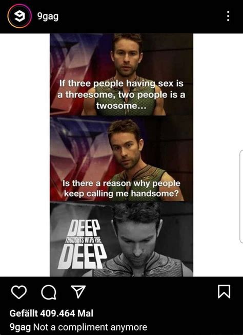 Gag If Three People Having Sex Is A ThreeSome Two People Is A Twosome Is There A Reason Why