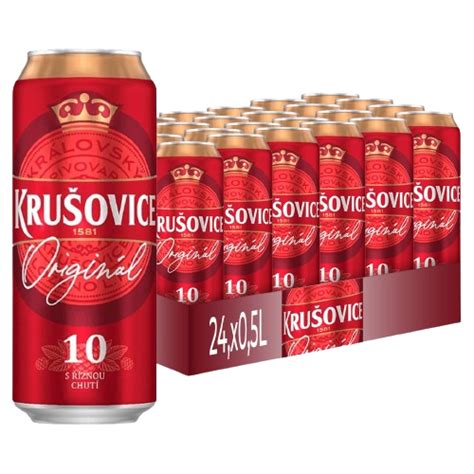 Пиво Krusovice Original 10 0,5л 4,2% х 24 шт. купить недорого в Киеве ...