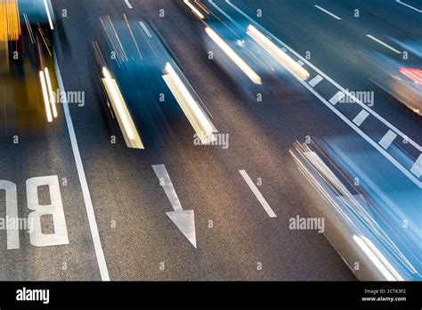 Traffic On Federal Highway Stock Photo Alamy
