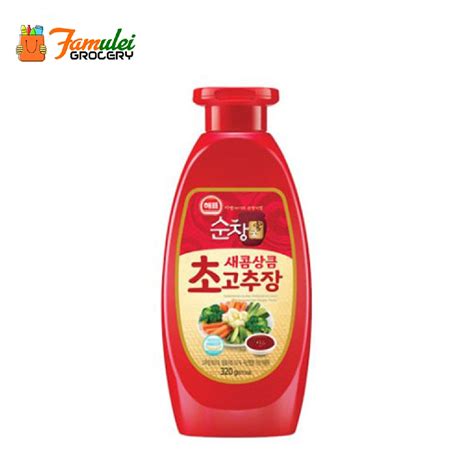 Sajo Gochujang Vinegared Hot Pepper Paste Tube G Shopee Philippines