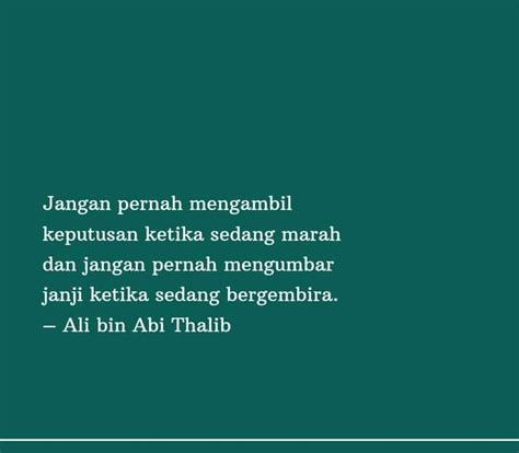 Jangan Membuat Keputusan Besar Saat Sedang Marah