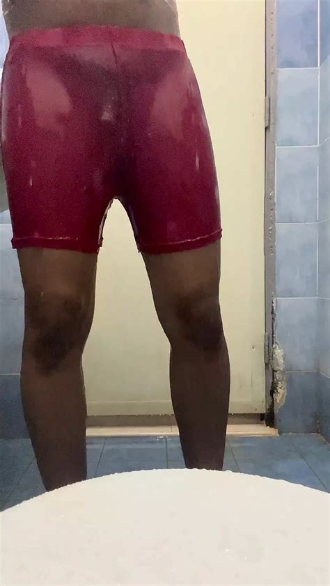Shower In Red Transparent Short Gay Man Porn Feat Maderara Xhamster