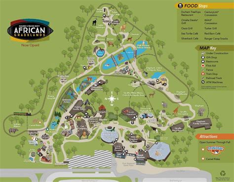 Omahas Henry Doorly Zoo And Aquarium Zoo Map Omaha Zoo Visit Omaha