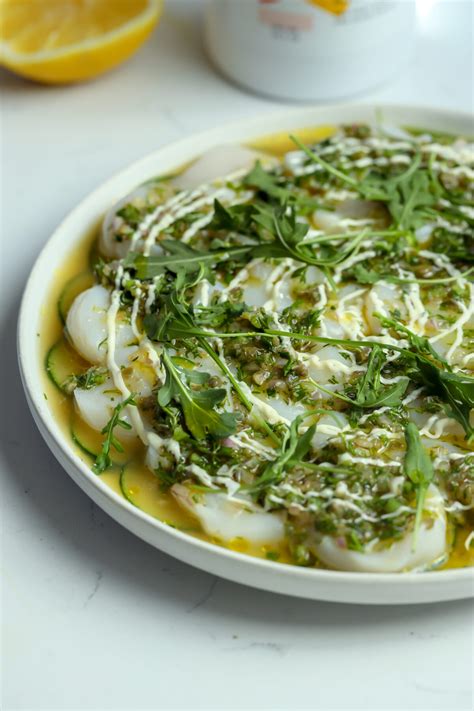 Scallop Crudo Food My Muse