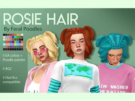 Sims 4 Best Pigtails Hair Cc To Try All Free Fandomspot