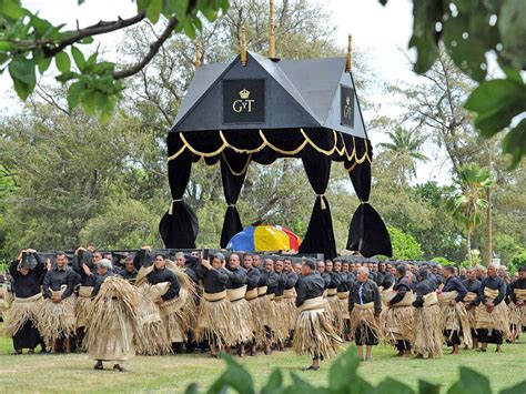 Tonga: A burial ceremony fit for a king | The Independent | The Independent