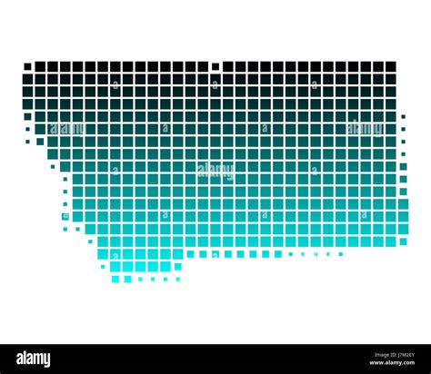 Map Of Montana Hi Res Stock Photography And Images Alamy