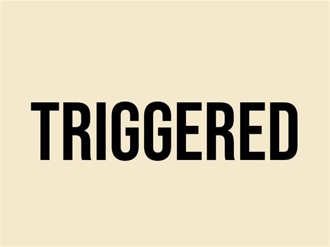 triggered  meaning    fluentslang