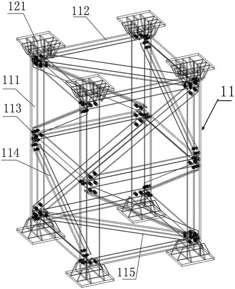 一种临时钢结构支架的制作方法