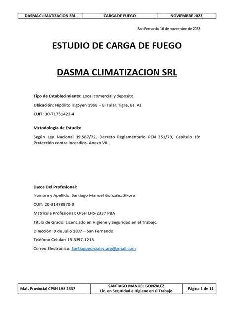 Antisiniestral Dasma Noviembre 2023 New Pdf Incendios Cableado