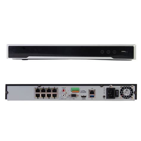 Hikvision DS-7608NI-K2/8P 8-ми канальный IP-видеорегистратор с PoE ...