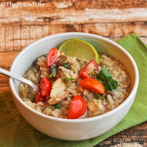 Arroz Caldo Filipino Chicken And Rice Porridge Review Of The Adobo