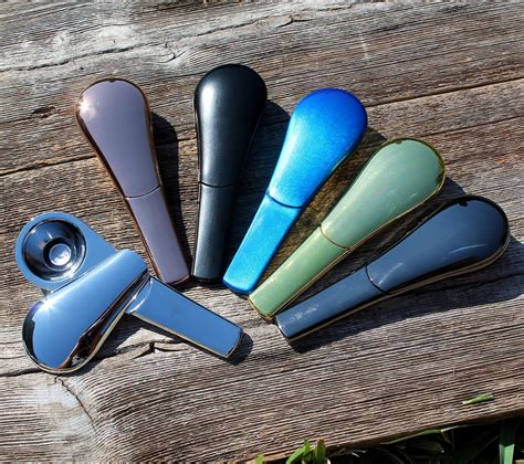 38 Metal Smoking Pipes Magnetic Lid Zinc Alloy Tobacco Pipe Smoke