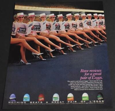 1986 Print Ad Sexy Fashion Heels Long Legs Lady Feminine Brunette Rockettes ATS EBay