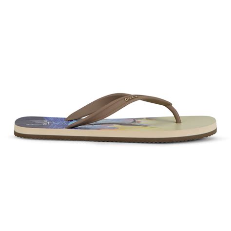 Guy Harvey Mens Cayman Marlin Sunset Flip Flops