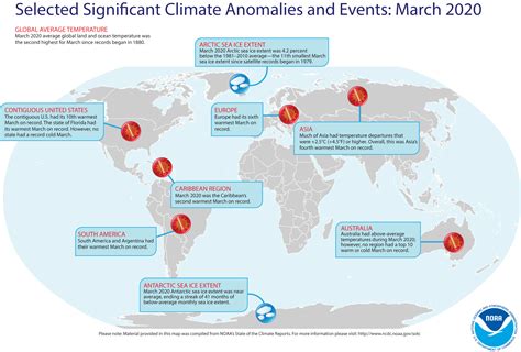 Earth Had Its Nd Hottest March On Record National Oceanic And