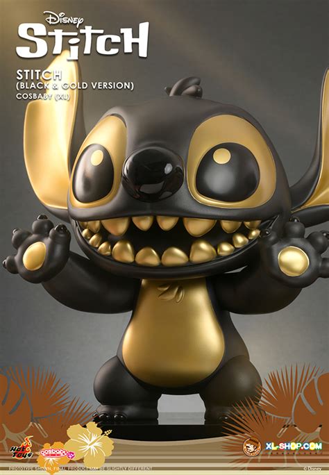 Hot Toys COSB Stitch Stitch Black Gold Version Cosbaby XL Ship Q Q
