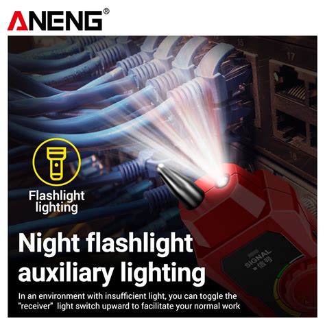 [ElementStyle.th] Aneng M469A เครื่องทดสอบสายเคเบิลเครือข่าย RJ45 RJ11 ...