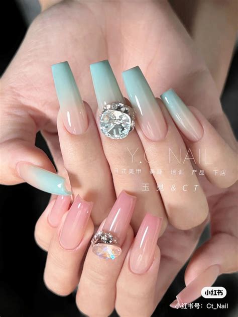 M U Nail M U Xanh D Ng Nh T Nh Nh Ng Xinh X N Hot Trend