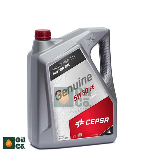 CEPSA GENUINE 5W-30 FE FULL SYNTHETIC 4L | OilCō Bangladesh