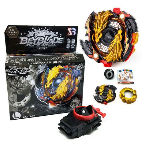 Волчок Бейблэйд "Луйнор золотой дракон (Lost Longinus Gold Dragon ...