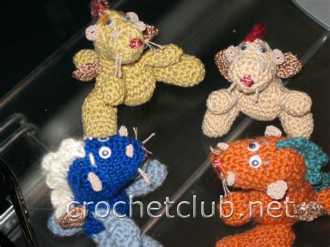 Вязаные дракончики - Вязание Крючком. Блог Настика