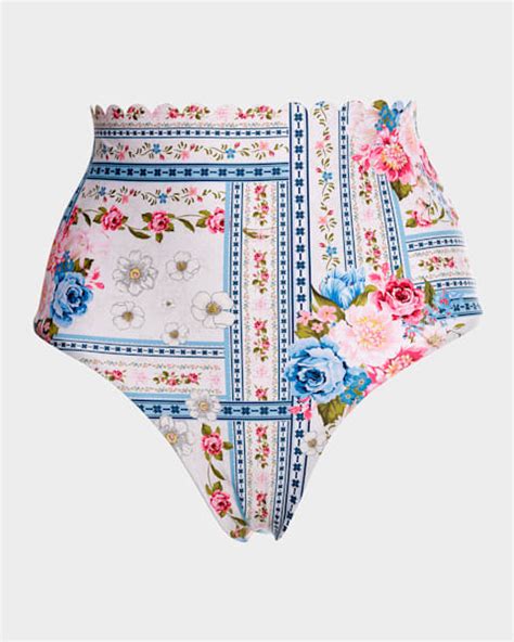 Agua Bendita Lola Reversible Kai Bikini Bottoms Neiman Marcus