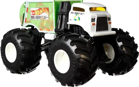 Hot Wheels Monster Trucks Juguete De Coches Y Choques Mattel Fyj Amazon Es