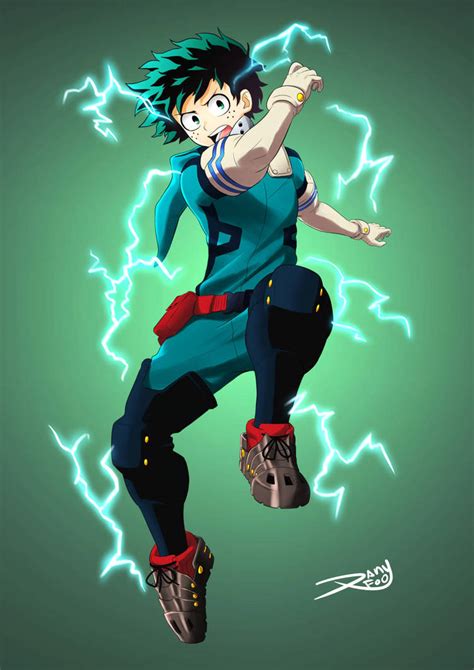 Deku Shoot Style By Danyfoo On Deviantart