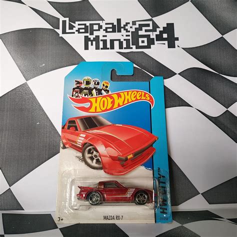 Jual Hot Wheels Mazda RX Red Shopee Indonesia
