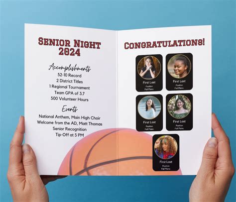 senior night posters for basketball 4
