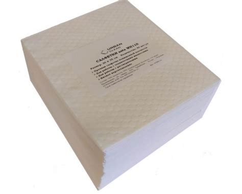 Протирочные салфетки из целлюлозы WH110 sota 30х35смх50шт в пачке ...