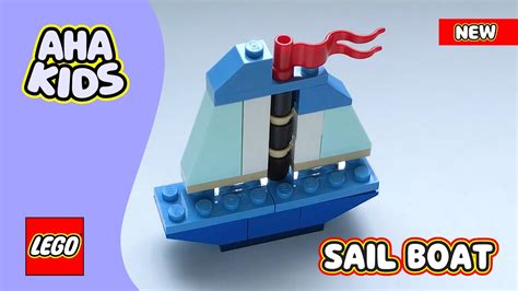 Lego Sail Boat Building Instructions Lego Classic 10704 YouTube