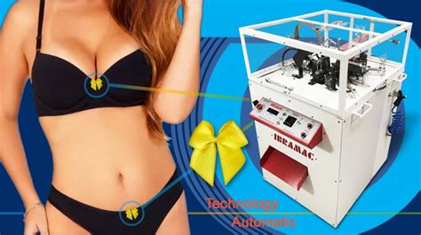 Máquina Automática de Laços para Lingerie IBRAMAC Máquinas Para Fabricação de Lacinhos