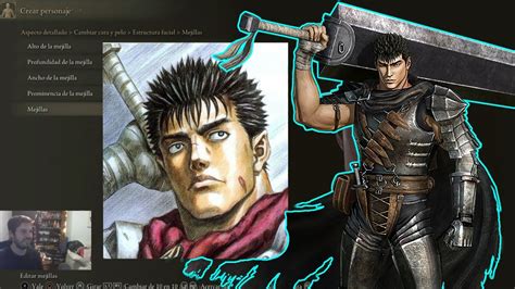 Creando A Guts De Berserk En Elden Ring El Mejor Personaje Youtube