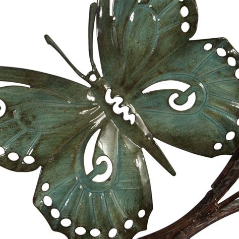 August Grove Ila Metal Butterfly Wall D Cor Reviews Wayfair