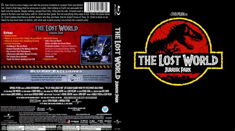 Jurassic Park 2 The Lost World Custom Bluray Movie Blu Ray Custom Covers Jurassic Park 2