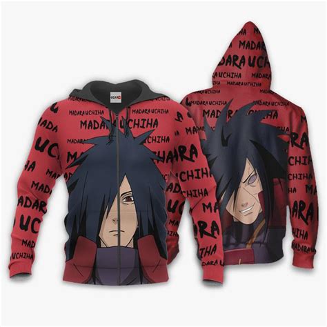 Anime Madara Uchiha Shirts Merch Custom Anime Style Manga Perfect And