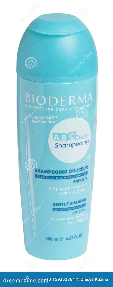 Kiev Ukraine September 25 2019 Bioderma Abcderm Shampooing