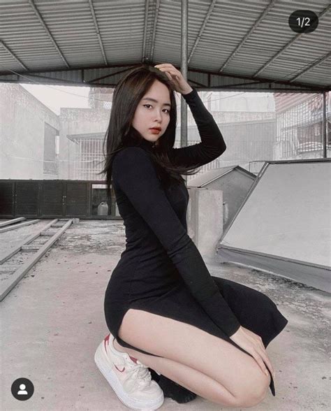 Thuý Quỳnh Hotgirl diện váy xẻ tà không ngại tay từng stress vì cân nặng quá khổ Hot KOLs