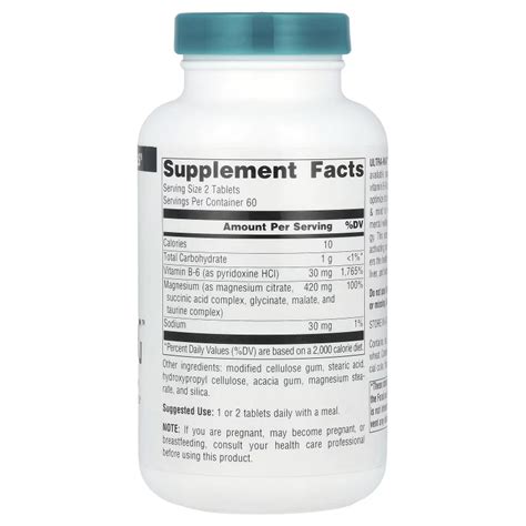 Source Naturals, Ultra-Mag (120 таб.), магний В6 купить в Украине ...