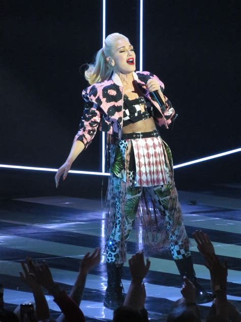 GWEN STEFANI Performs at Just a Girl Residency at Planet Hollywood